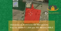 Terreno en venta en Ixtlahuacán cerca de Aeropuerto de Guadalajara 8 Hectáreas