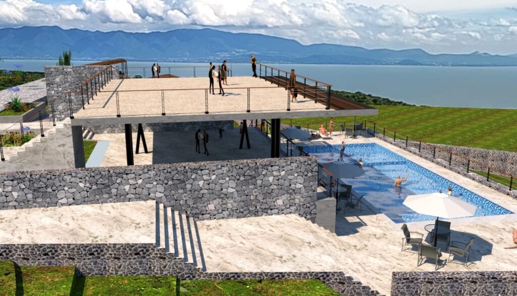 Casa Club Rancho la cañada Rey Velarde Mirador y Terraza