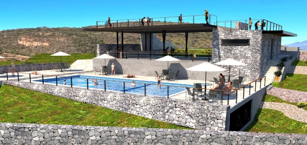 Casa Club Rancho la cañada Rey Velarde Piscina