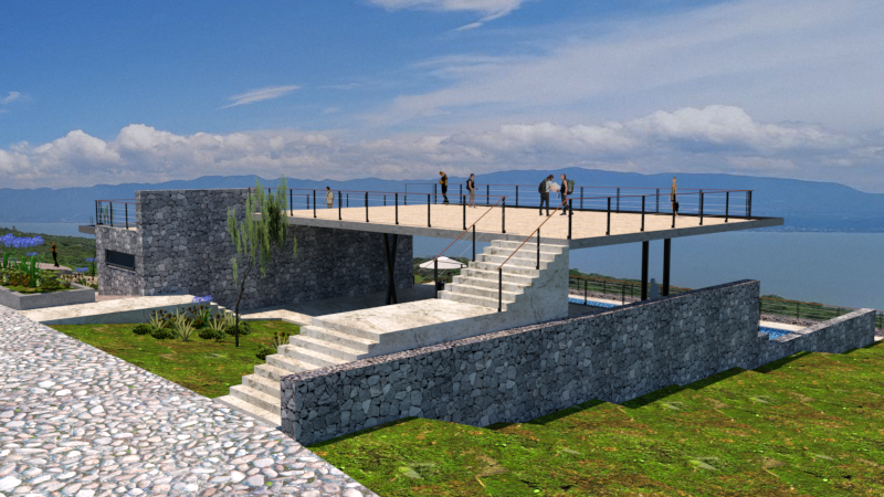 Ingreso Casa Club Rancho la cañada Rey Velarde